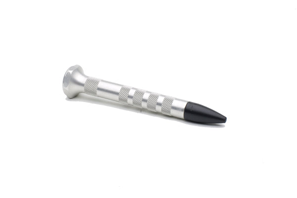 4" Silver Aluminum Knockdown