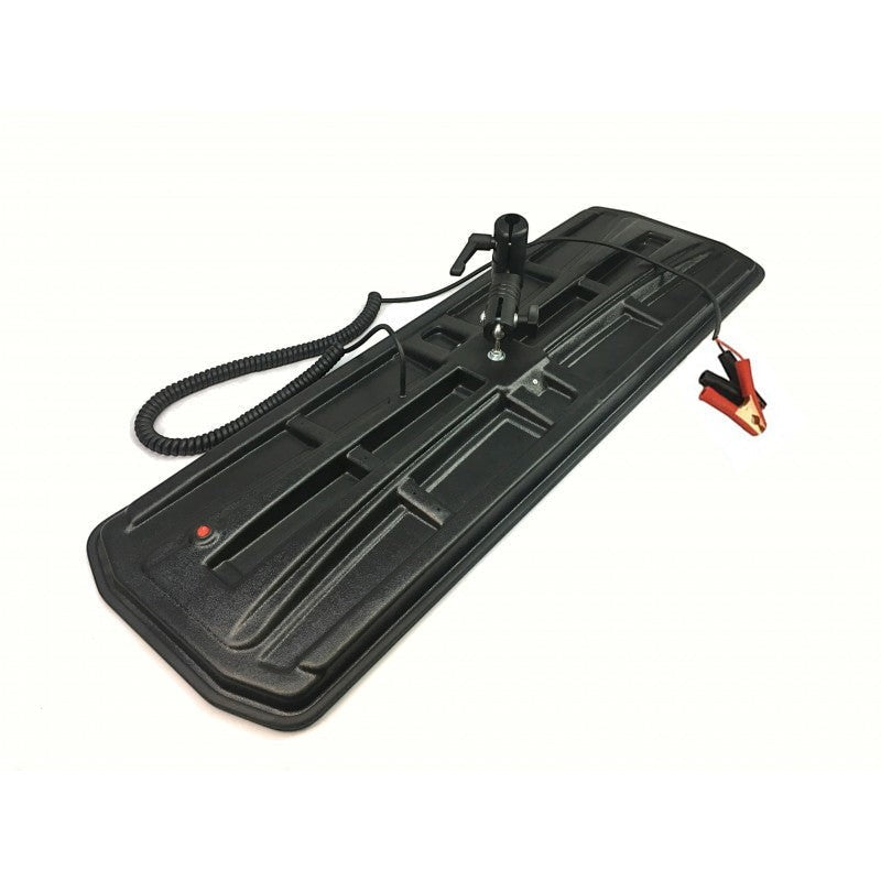 Anson PDR 38-inch black LED light with 6 strips (3 warm, 3 cool) and battery clips.