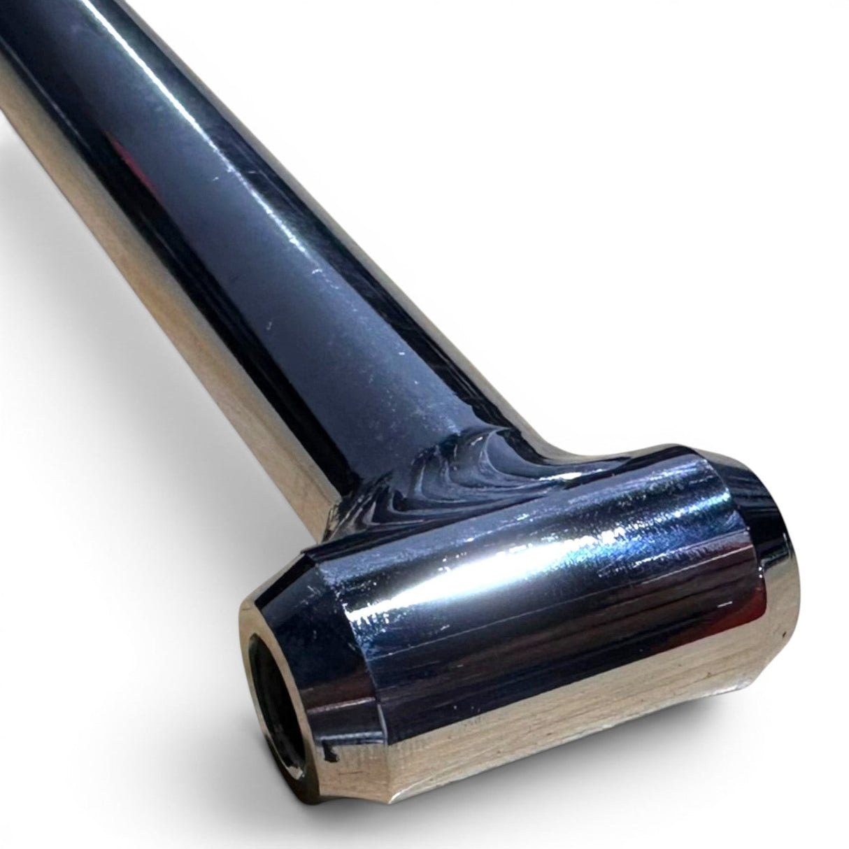 Anson PDR 66 inch chrome double header rod hub handle with two screw tips for PDR tools.
