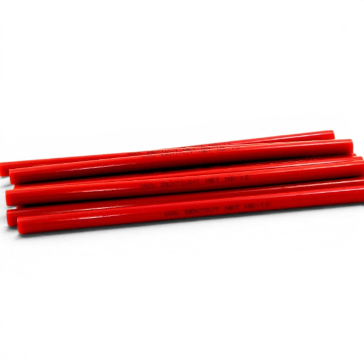 DentOut Red Hot PDR glue sticks for dent removal, high temp & humidity resistant.
