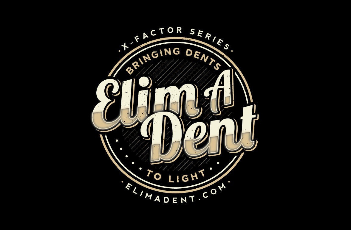 Anson PDR X-Factor Series Elimadent logo with text Bringing Dents To Light and elimadent.com