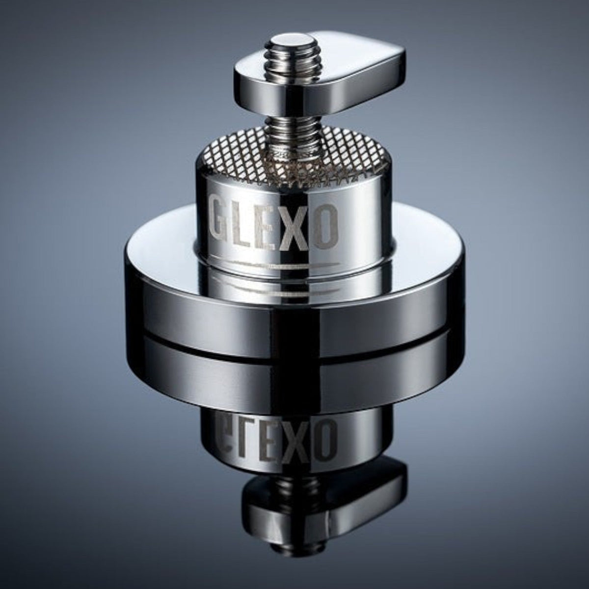 Anson PDR Glexo Mini Set round metal tab with threaded core for cold glue paintless dent repair