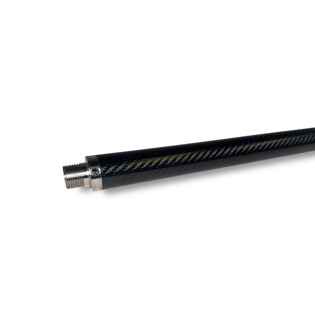 Anson PDR The Wood Breakdown Hail Rod, a 3-piece carbon fiber rod with threaded metal end. Ideal for dent removal.