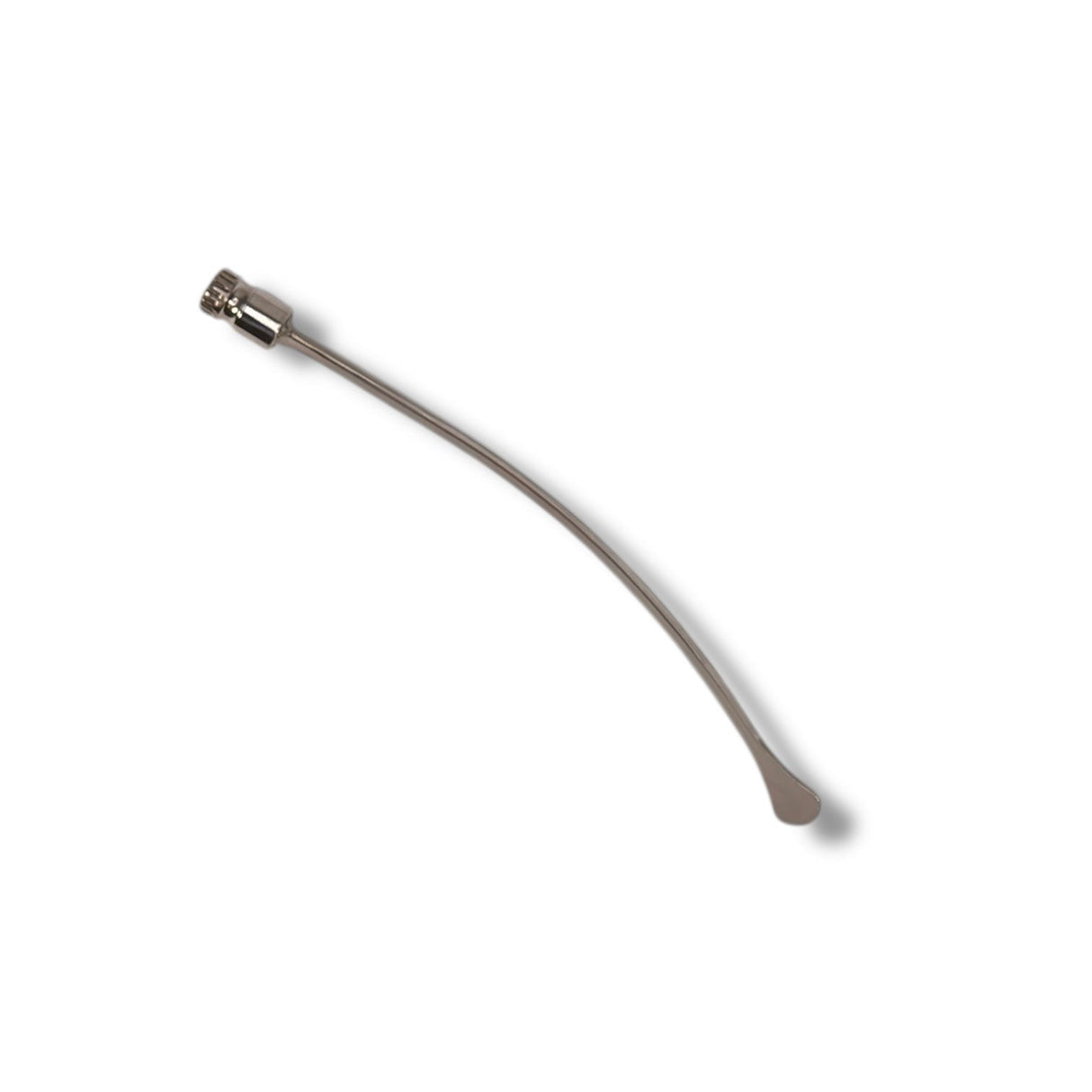 Anson PDR Compact HUB Rattlesnake 1 1/4" tail PDR tool with curved metal shaft and whale tail tip.