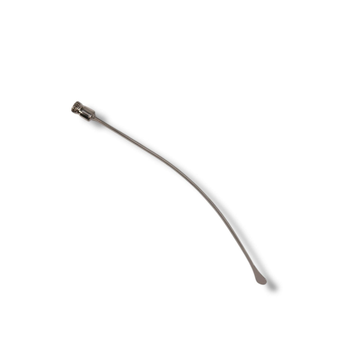 Anson PDR Compact HUB Rattlesnake 1 1/4" tail PDR tool with a curved metal rod and a flat whale tail end.