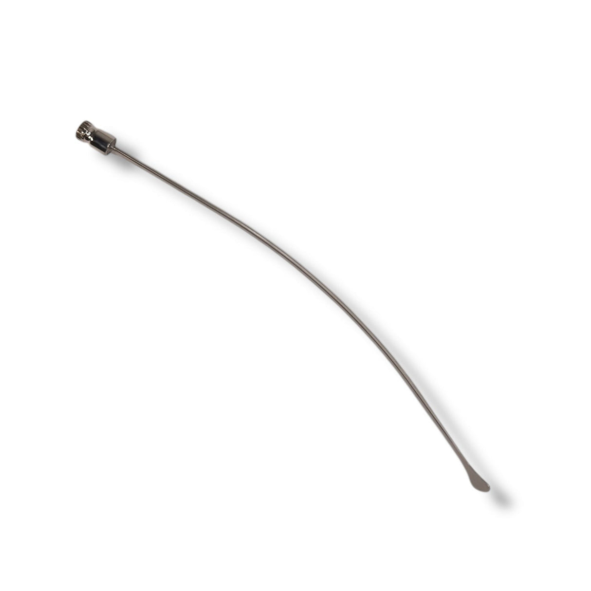 Anson PDR Rattlesnake 1 1/4" tail PDR tool with a curved metal shaft and a flat tip.