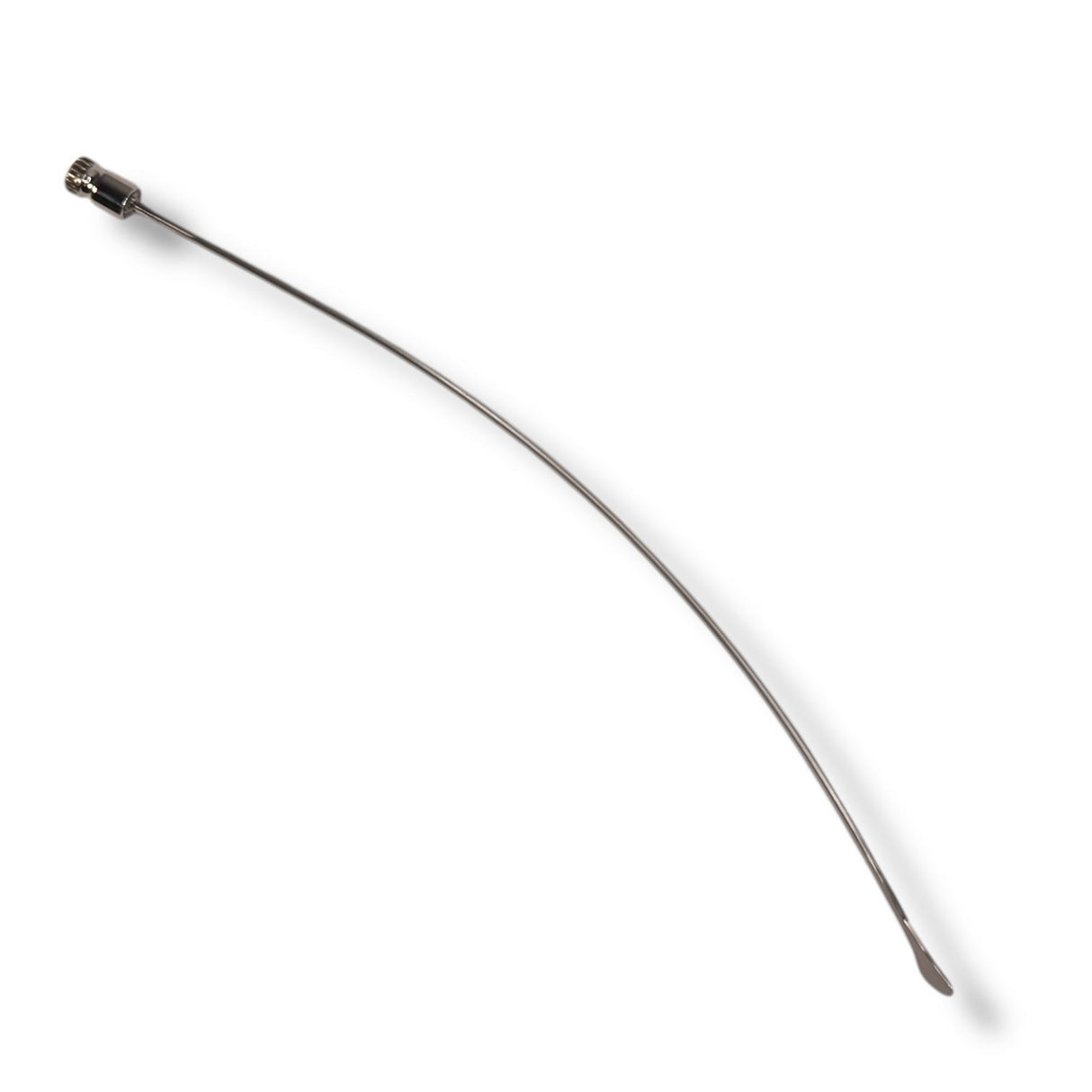 Anson PDR Compact HUB Rattlesnake 1 1/4" tail PDR tool, pre-curved metal with a compact hub connection.