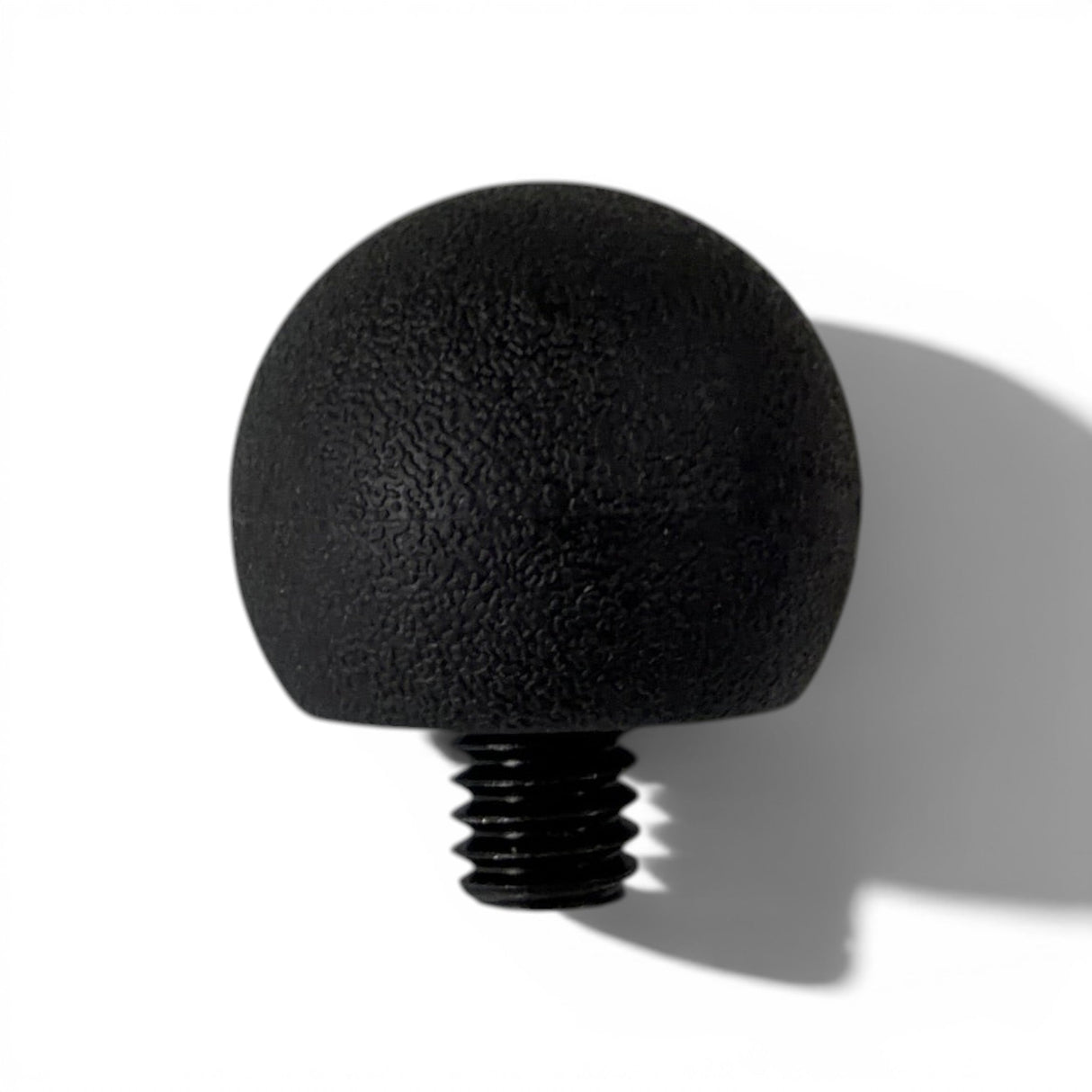 Anson PDR Tactical Ball dent repair tip with soft black textured outer shell and 5/16-18 threaded metal base.