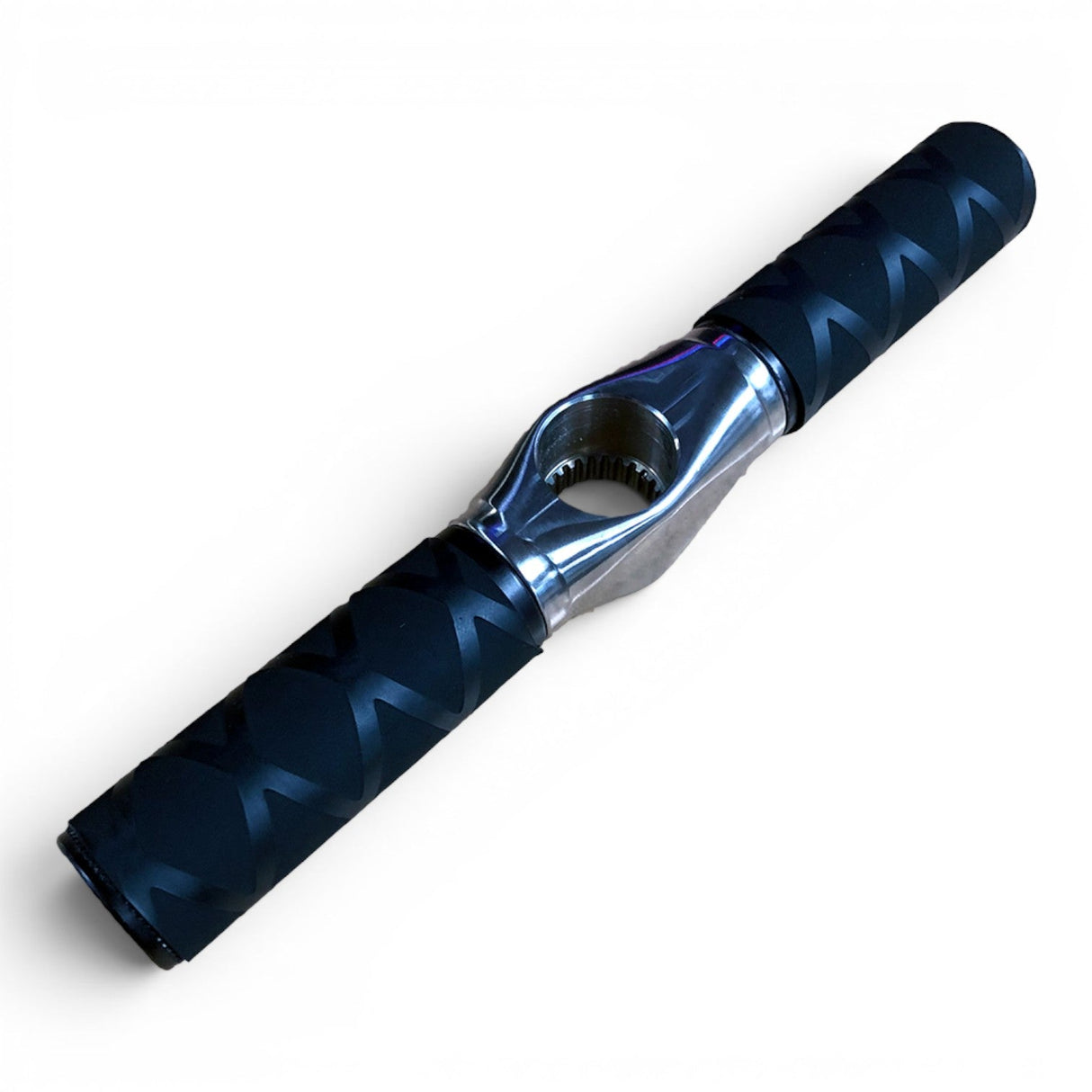Anson PDR Tactical Grip 3 Handle Set with black rubber grips and a polished metal connector.