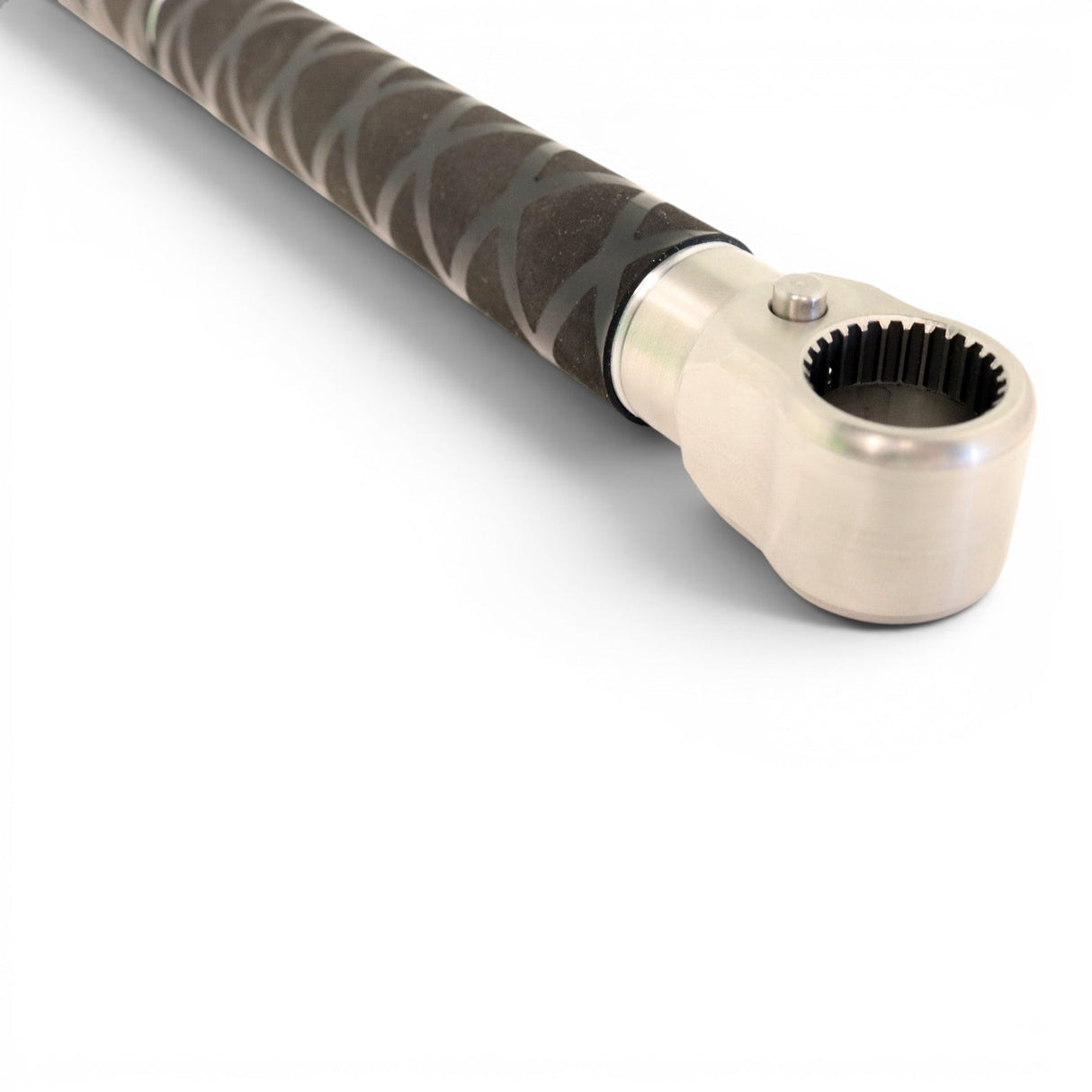 Anson PDR Tactical Grip 3 Handle Set with black X-FLOCK rubber grip and stainless steel connector.