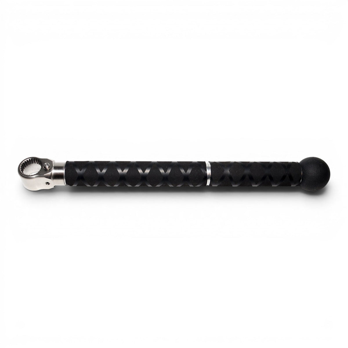 Anson PDR Tactical Guerrilla Grip handle with stainless steel ratcheting head and textured black grip.