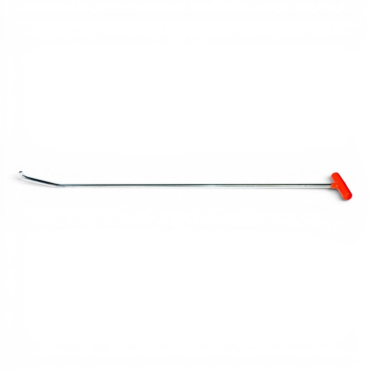 Anson PDR Tequila double bend stainless steel PDR rod with interchangeable tip and orange T-handle.