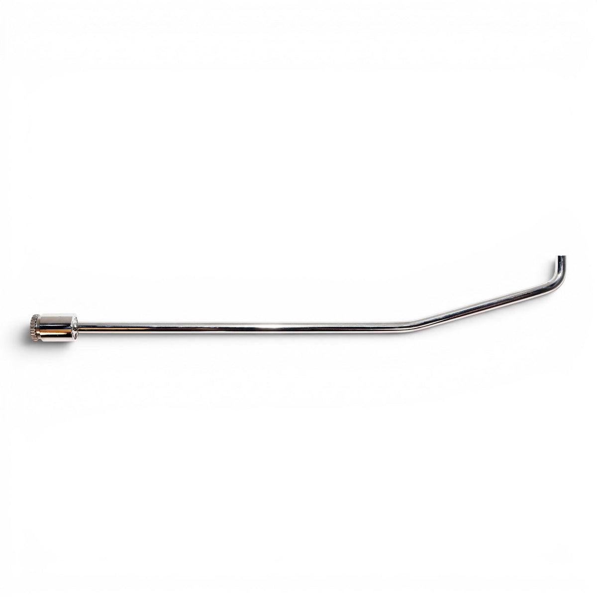 Anson PDR Tequila double bend stainless steel rod with interchangeable tip, 18" length.
