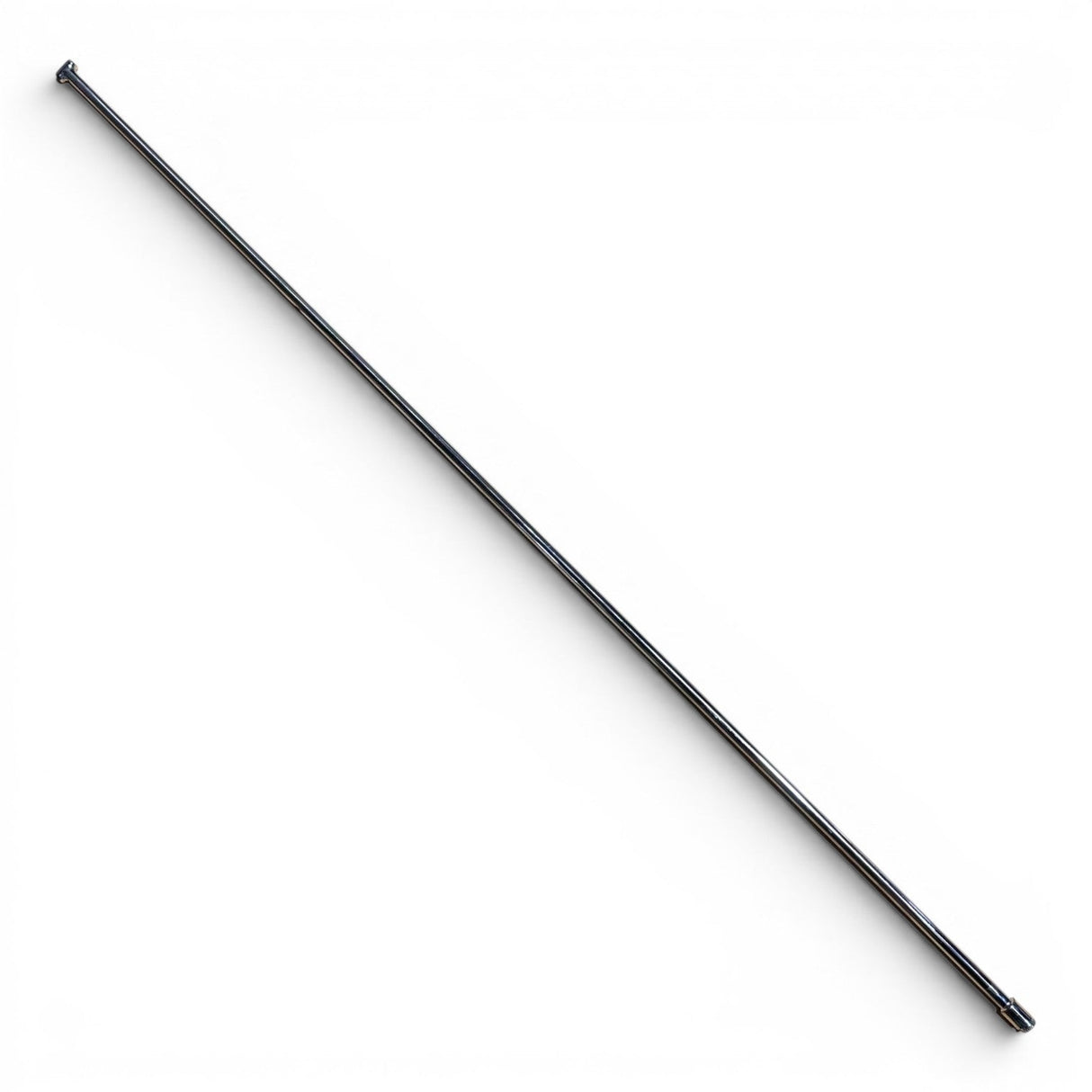 Anson PDR Tequila double header rod handle, black metal, available in multiple lengths, with two screws for pushing tips.