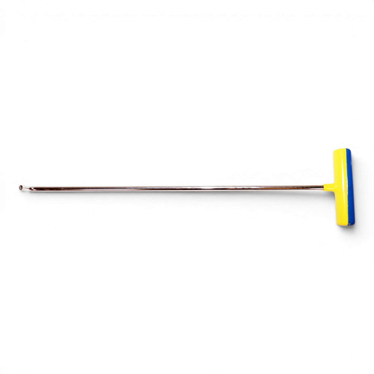 Anson PDR Tequila Single Bend PDR Rod with interchangeable tip and yellow/blue fixed handle. Stainless steel.