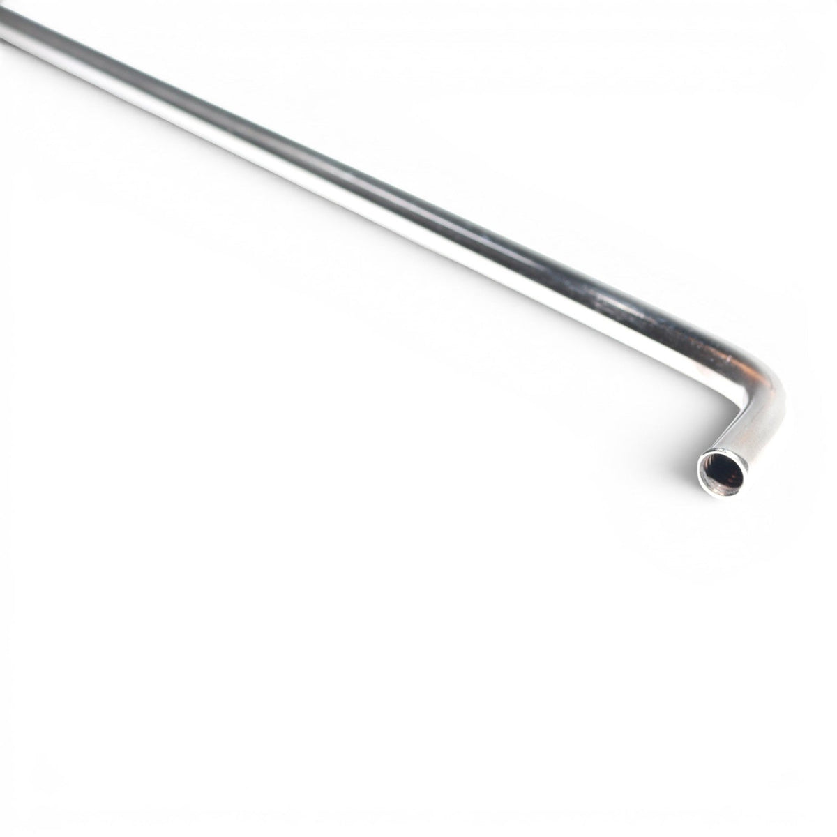 Anson PDR stainless steel Tequila single bend PDR rod with fixed handle and interchangeable tip.