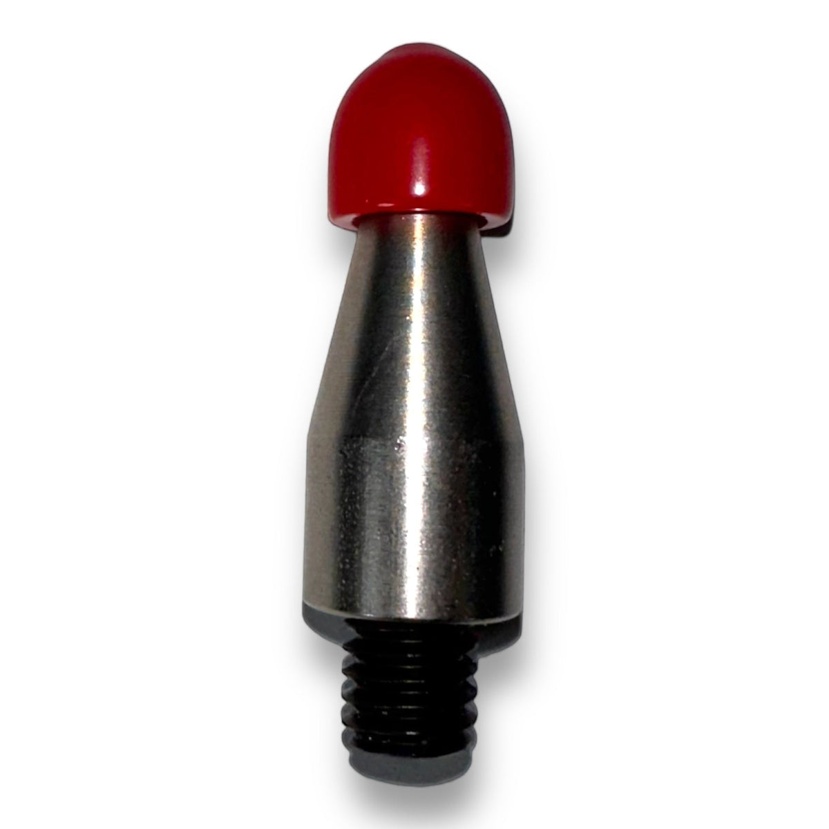Anson PDR Tequila Stainless Steel Ball Tip P4 with red cherry tip and 5/16-18 thread.