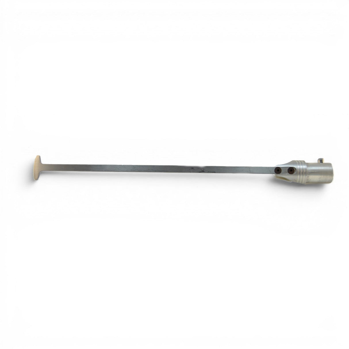 Anson PDR Carbon Tech PDR Whale Tail Attachment narrow, metal tool with a T-shaped tip for PDR work.