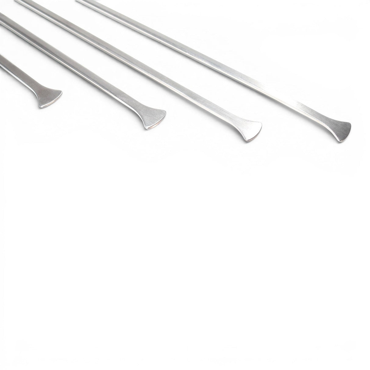 Anson PDR Tequila Stainless Steel Whale Tail PDR tools with sharpened tips for cutting glue.