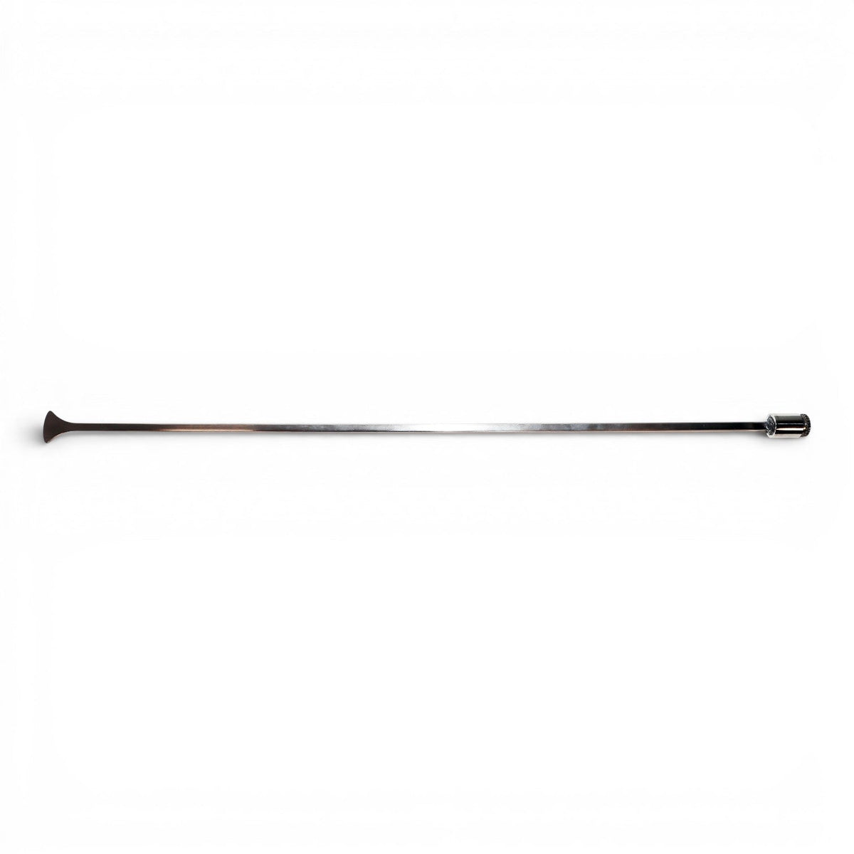 Anson PDR Tequila Stainless Steel Whale Tail PDR Rod, 28" long with sharpened tip and hub end.