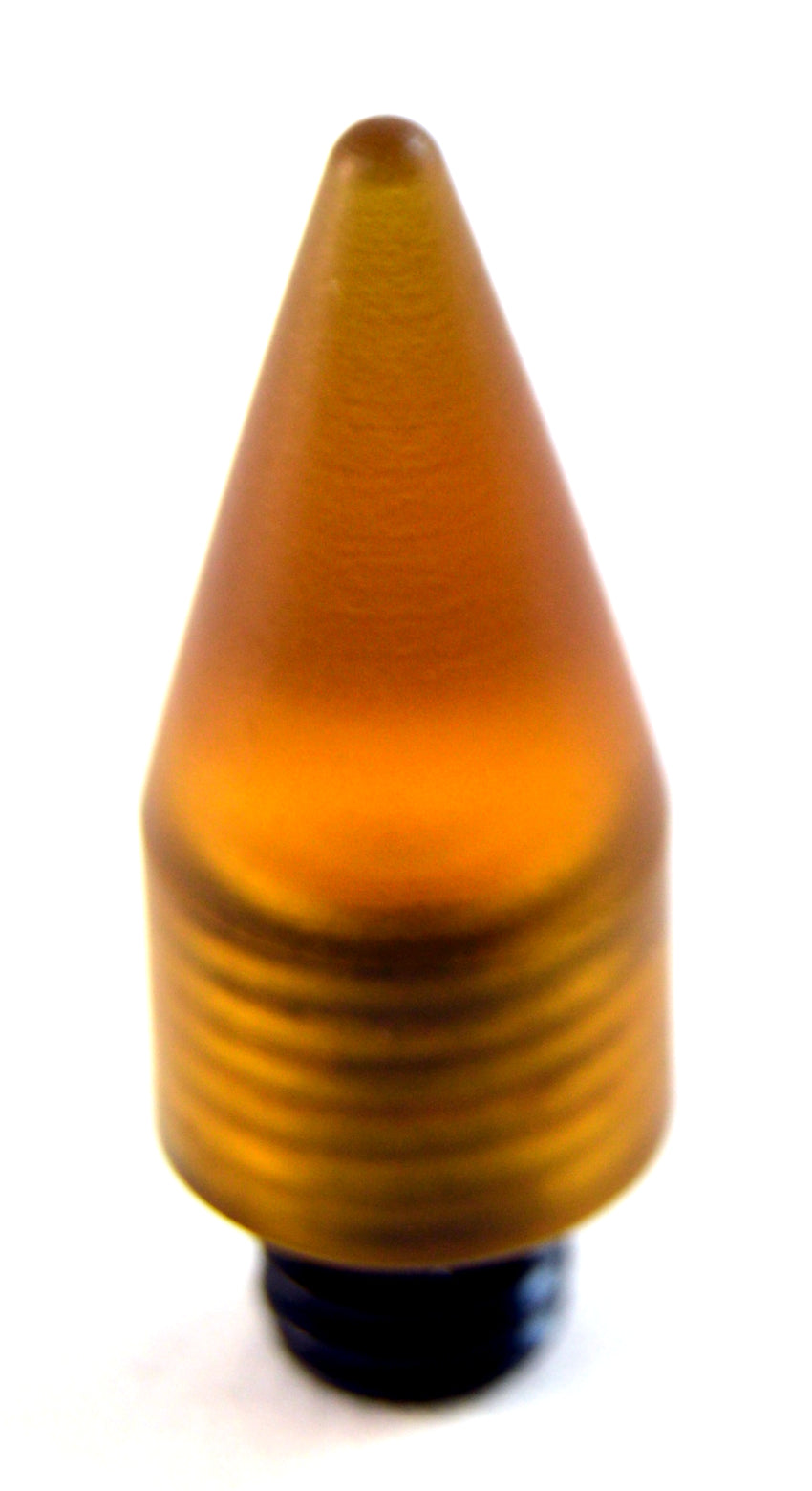 Ultem Root Beer Fine Screw On Tip for Knockdowns and Tappers