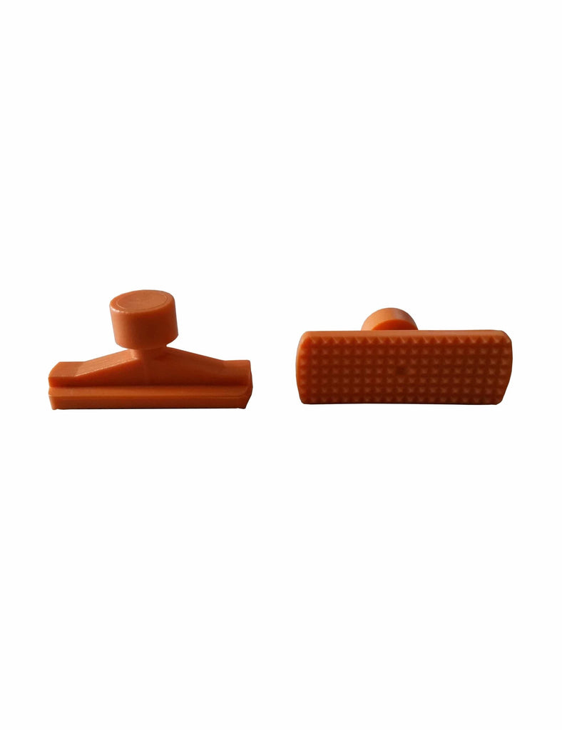Pack of 10 Orange Crease Glue Tabs
