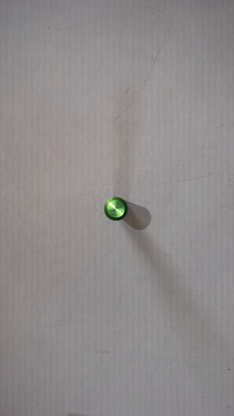 Anson PDR Dent Vision ShockBlocker X4 green carbon fiber knockdown tool viewed from the top