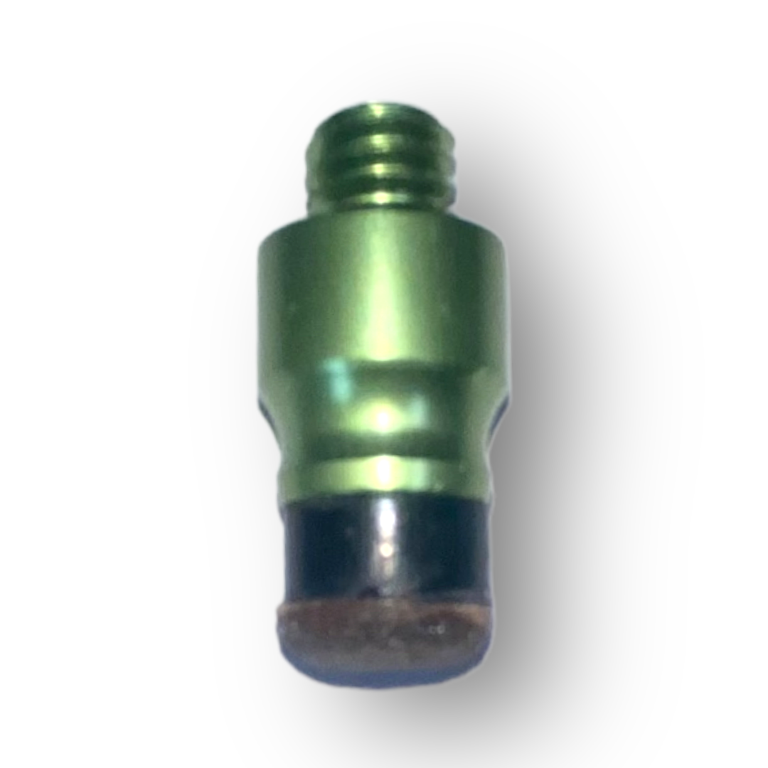 VIP LEATHER PUSHING TIPS - SCREW ON INTERCHANGEABLE LEATHER TIP SET