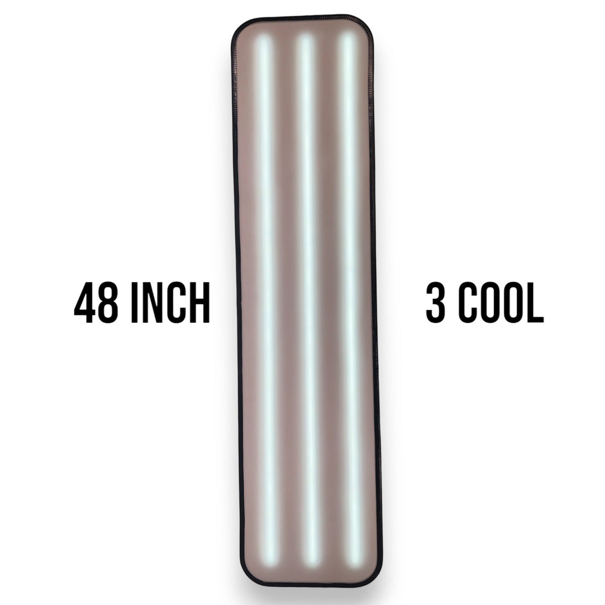Anson PDR 48 inch 3 cool LED PDR light with ridged vacuum form housing and removable rubber band.