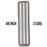 Anson PDR 48 inch 3 cool LED PDR light with ridged vacuum form housing and removable rubber band.