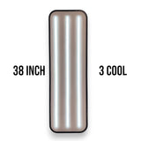 Anson PDR Elimadent 38 inch X-Factor PDR light with 3 cool LED panels and a protective black rubber edge.