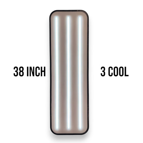 Anson PDR Elimadent 38 inch X-Factor PDR light with 3 cool LED panels and a protective black rubber edge.