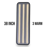 Anson PDR Elimadent 38 inch X-Factor PDR light with 3 warm LED strips and a protective rubber band.
