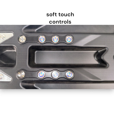 Anson PDR Elimadent X-Factor 38 inch PDR light with soft touch illuminated power buttons and textured housing.