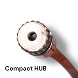 Anson PDR Compact HUB metal connector for Lucky 7s PDR tool set with a knurled grip edge
