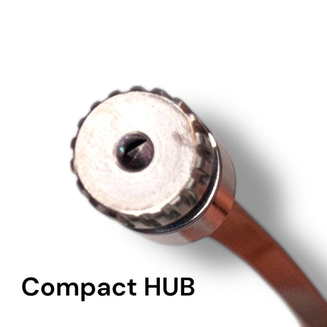 Anson PDR Compact HUB metal connector for Lucky 7s PDR tool set with a knurled grip edge