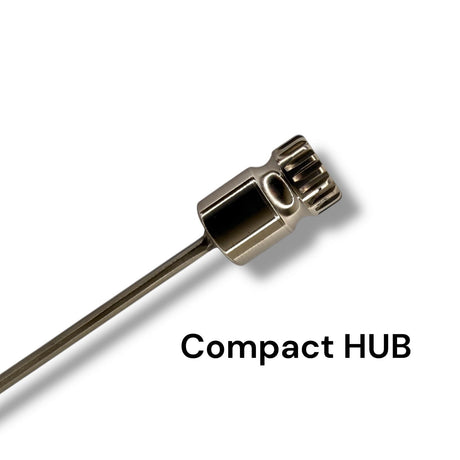 Anson PDR Compact HUB fender tool rod, silver metal, 3/8 inch diameter, designed for tight access.