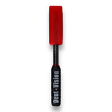 Anson PDR Dent Vision Dent Zapper Paddle in red with a carbon fiber shaft and ergonomic handle for dent repair