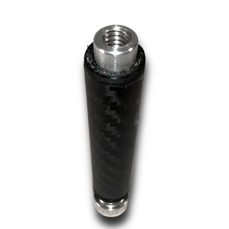 Anson PDR Dent Vision ShockBlocker knockdown tool with a black carbon fiber sleeve and aluminum threaded tip