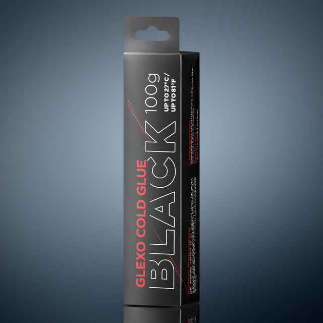 Anson PDR Glexo Black cold glue 100g stick for professional PDR dent repair in cool weather conditions.