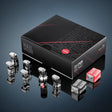 Anson PDR Glexo Hail Micro Kit with 6 metal PDR tabs, 2 cold glue blocks, and a premium black storage box.