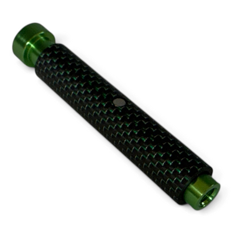 Anson PDR Dent Vision ShockBlocker X4 carbon fiber knockdowns in green, blue, purple, orange, and red with magnets.
