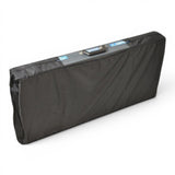 Anson PDR TK Tools hood stand folded inside its black protective carrying bag for easy transport and storage.