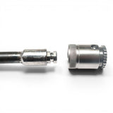 Anson PDR Tactical Guerrilla Grip Ultra Dent Tools hub adapter, silver metal, designed for PDR tools.