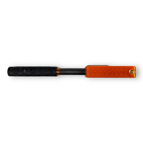 Anson PDR Dent Vision Dent Zapper Paddle in orange with a carbon fiber shaft and textured grip for dent repair.