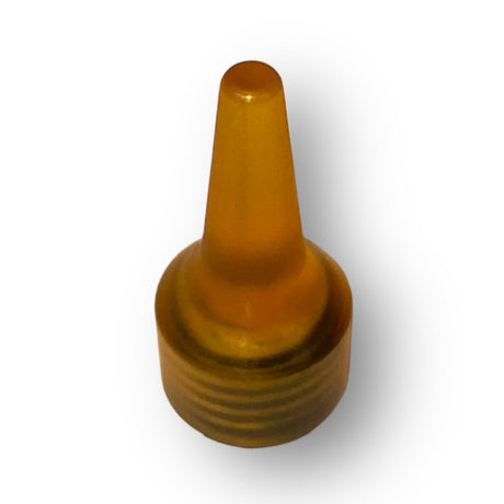 Anson PDR Dead Dent Tools Root Beer Ultem knockdown tip for paintless dent repair with industry standard threading.