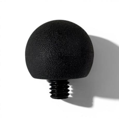 Anson PDR Tactical Ball dent repair tip with soft black textured outer shell and 5/16-18 threaded metal base.