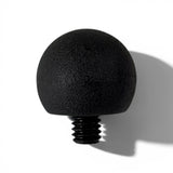 Anson PDR Tactical Ball dent repair tip with soft black textured outer shell and 5/16-18 threaded metal base.