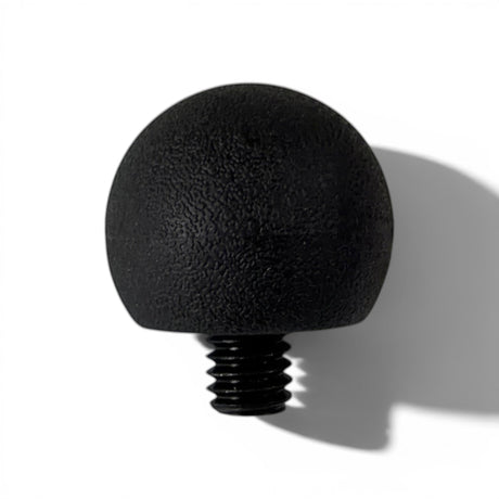 Anson PDR Tactical Ball dent repair tip with soft black textured outer shell and 5/16-18 threaded metal base.