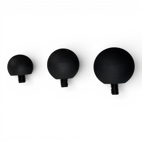 Anson PDR Tactical Ball set in three sizes with soft outer shells and 5/16-18 threaded tips for dent repair tools.